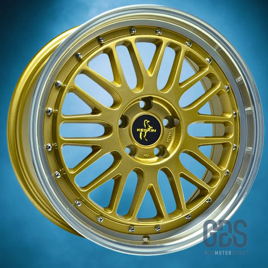 Pack 4 jantes style BBS LM Gold KESKIN BMW R19’’ X 8.5’’ ET35 - Jantes et pneus - GDS Motorsport