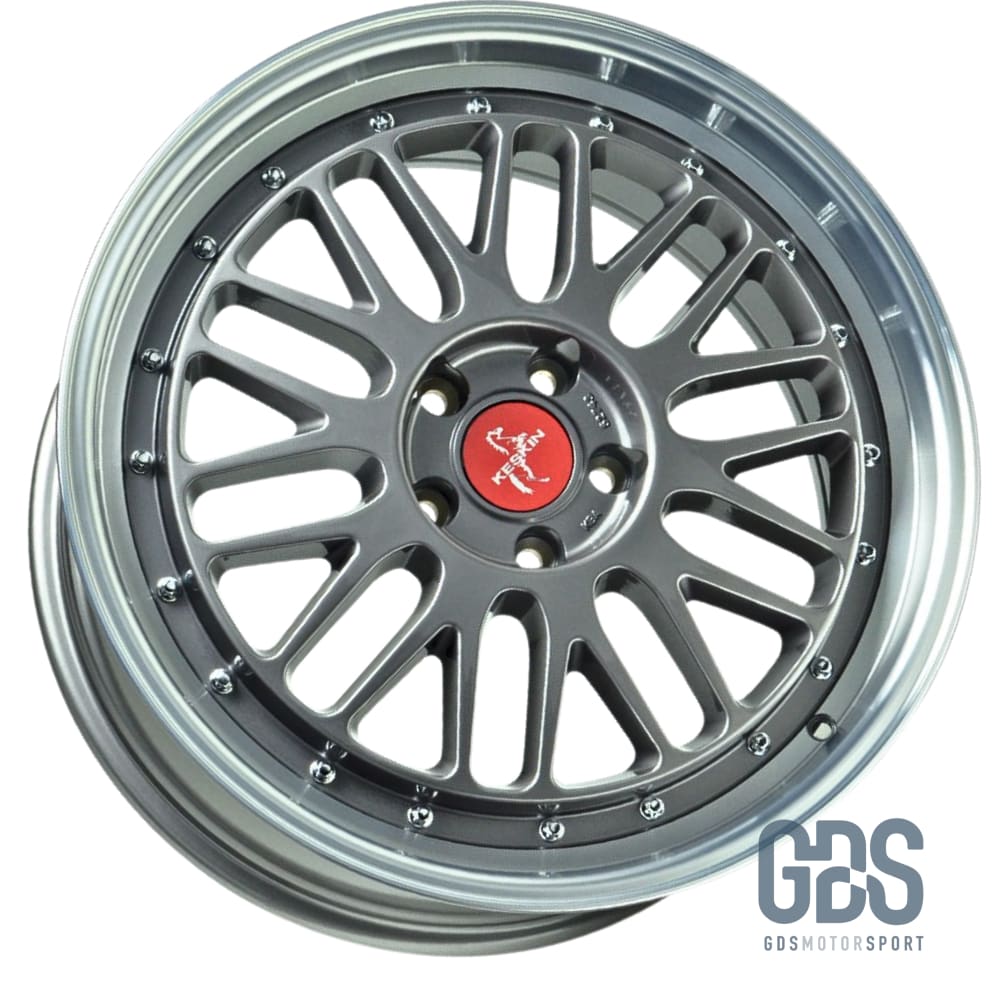 Pack 4 jantes style BBS LM Gris Métallique KESKIN BMW R19’’ X 8.5’’ ET35 - Jantes et pneus - GDS Motorsport