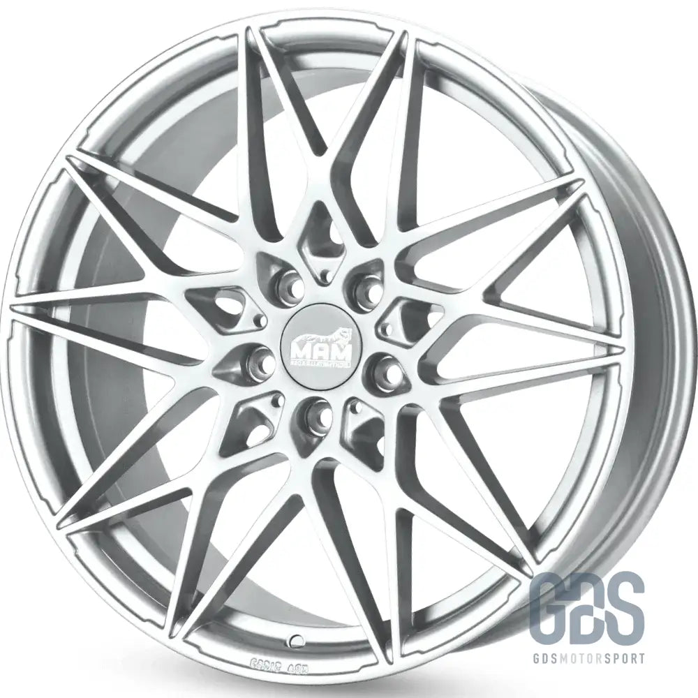Pack 4 jantes type 666m mam gris bmw r19’’ x 8.5’’ et35 compétition - jantes et pneus