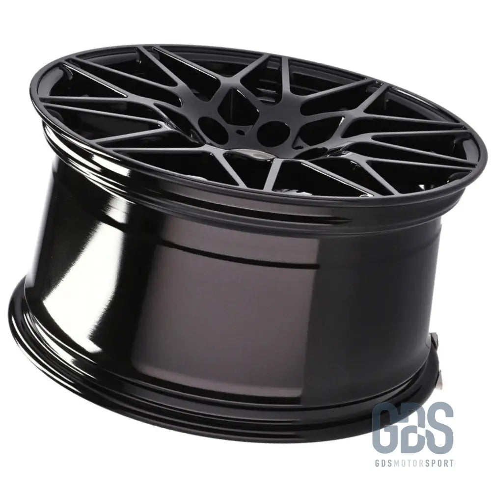 Pack 4 jantes type 666m noir bmw r17 x 7,5’’ et37 compétition - jantes et pneus