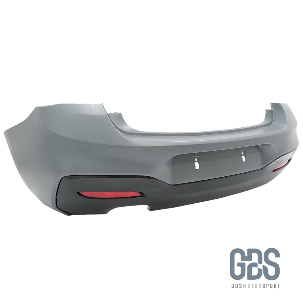 Pare choc arrière Pack M pour BMW F20 F21 Phase 2 Double sortie gauche Choc kit carrosserie GDS Motorsport