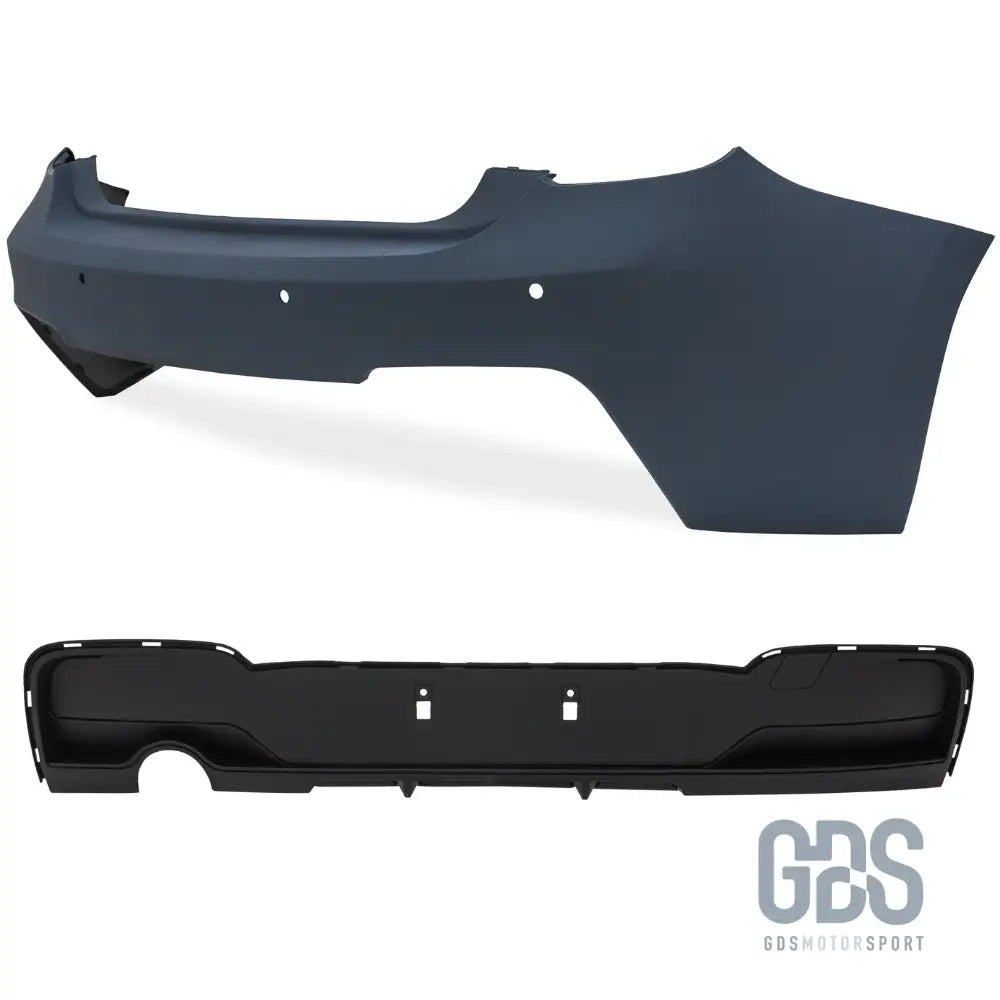 Pare-choc arrière pack m performance bmw série 1 f20 f21 phase sortie simple gauche - arrière