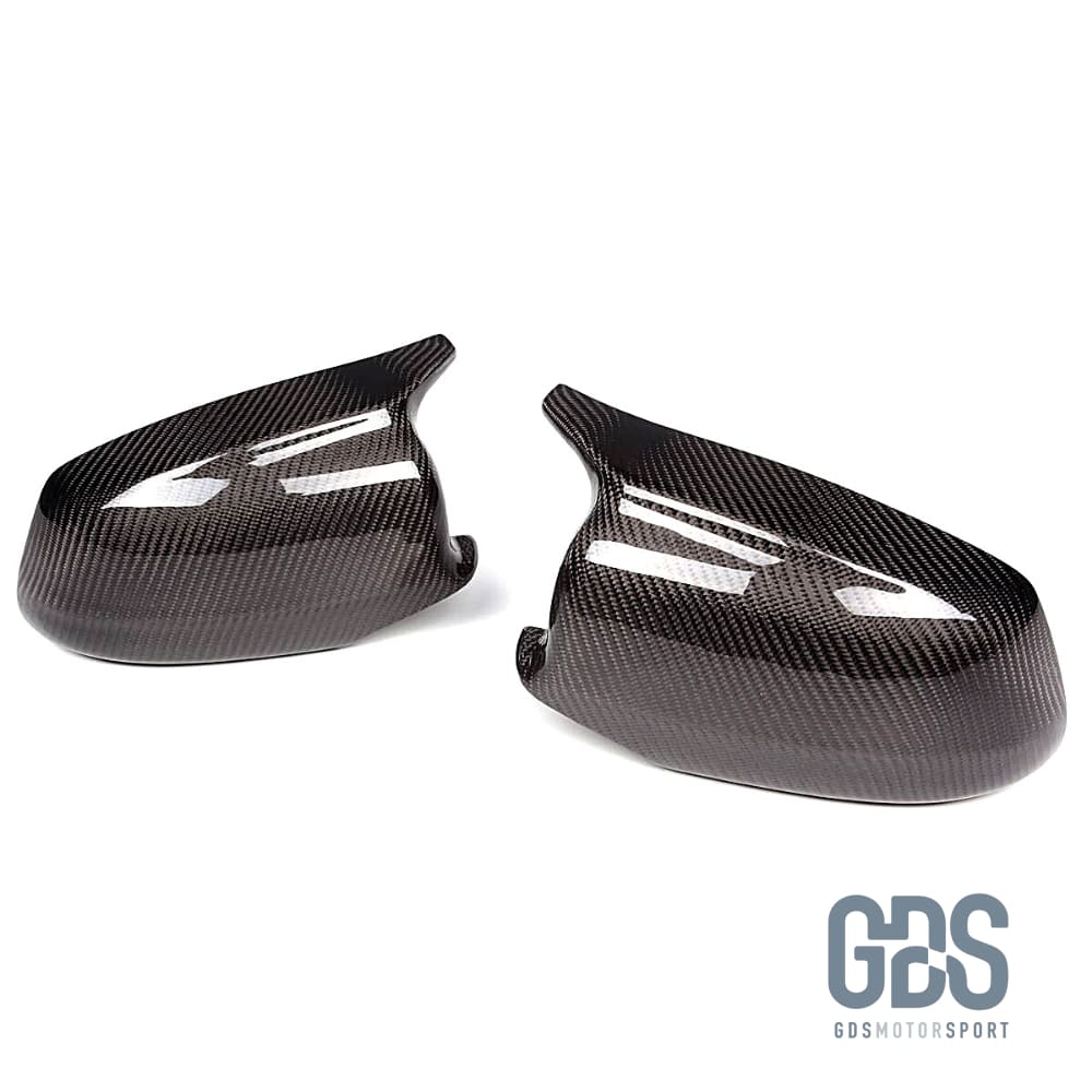 Coques de rétroviseur en vrai Carbone look M Performance pour BMW F10 / F11 Phase 1 - Pieces carbone - GDS Motorsport