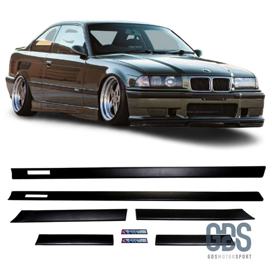 Baguettes Style M3 E36 de porte pour Coupé / Cabriolet - Pare Choc kit carrosserie - GDS Motorsport