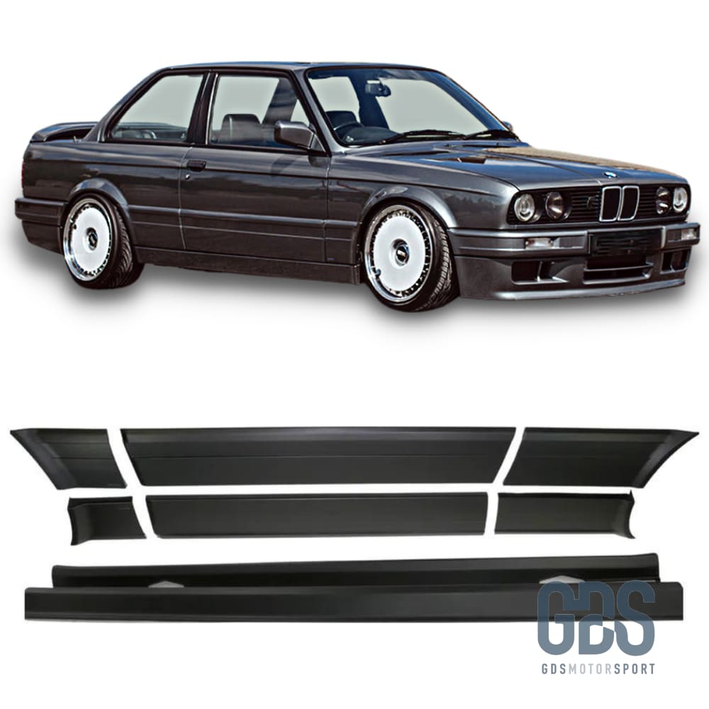Kit Bas de caisse + panneaux porte M technic pour BMW E30 Coupé - Pare Choc - GDS Motorsport