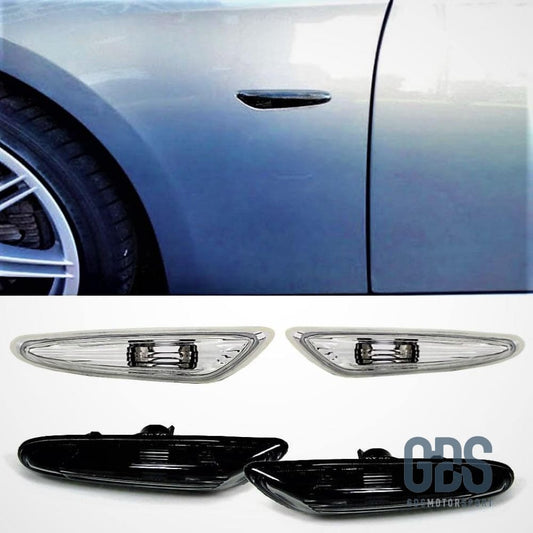 2 répétiteurs de clignotants pour BMW E46 E60 E61 X3 E83 - PHARES FEUX - GDS Motorsport