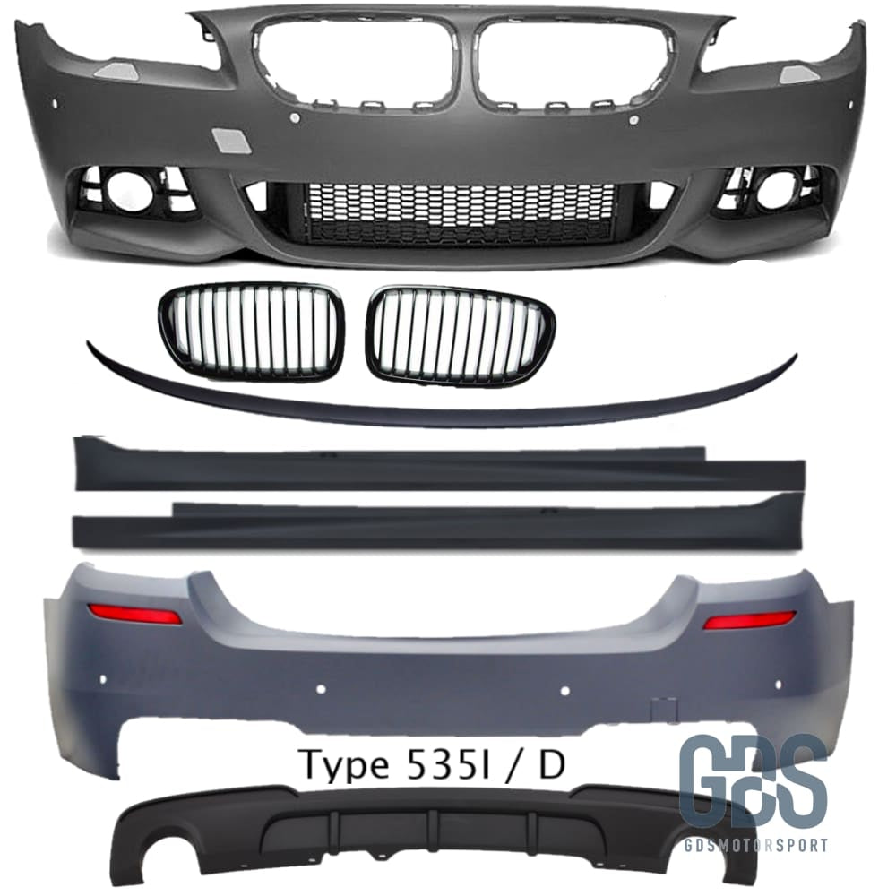 Pack M Complet pour BMW F10 Berline Phase 2 LCI Performance Edition - style 535 i/d - Pare Choc kit carrosserie - GDS Motorsport