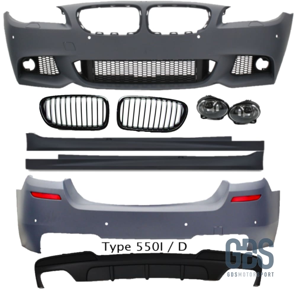 Pack M Complet pour BMW F11 Touring Phase 1 Performance Edition - style 550 i/d - Pare Choc kit carrosserie - GDS Motorsport