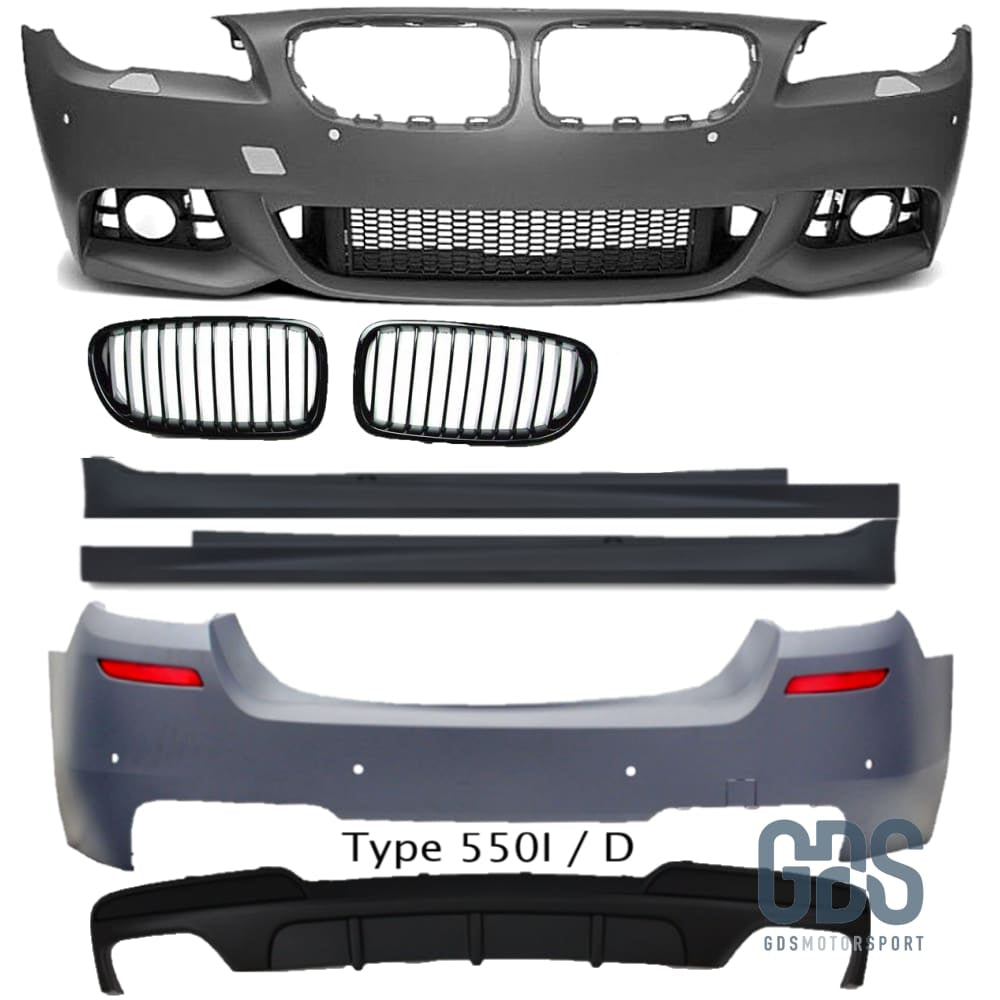 Pack M Complet pour BMW F11 Touring Phase 2 LCI Performance Edition - style 550 i/d - Pare Choc kit carrosserie - GDS Motorsport