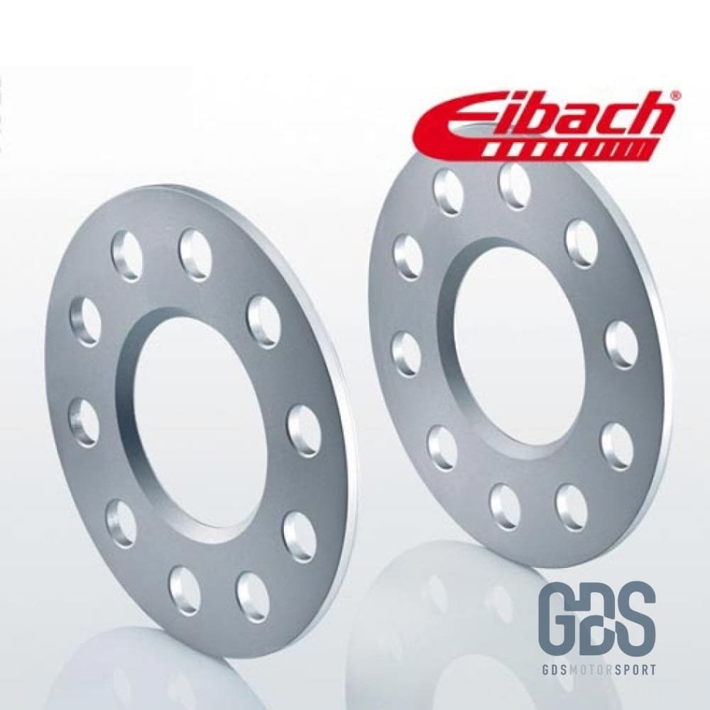 Kit 2 Cales élargisseurs de voie EIBACH pour BMW E87 E81 E82 E88 5x120 Simple boulonerie - 2X 5mm / Gris / Noir - elargisseurs - GDS