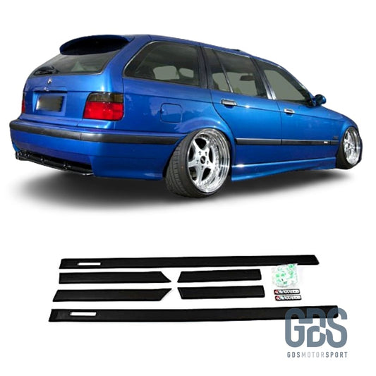 Baguettes Style M3 E36 de porte pour Berline / Touring - Pare Choc kit carrosserie - GDS Motorsport