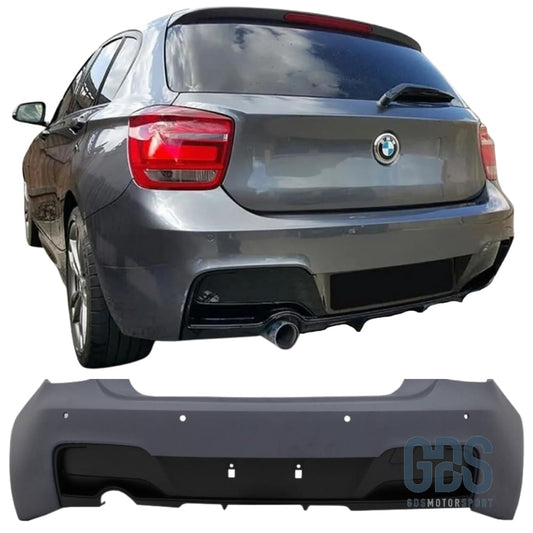 Pare choc arrière Pack M Performance pour BMW F20/ F21 Phase 1 Sortie simple gauche Choc kit carrosserie GDS Motorsport