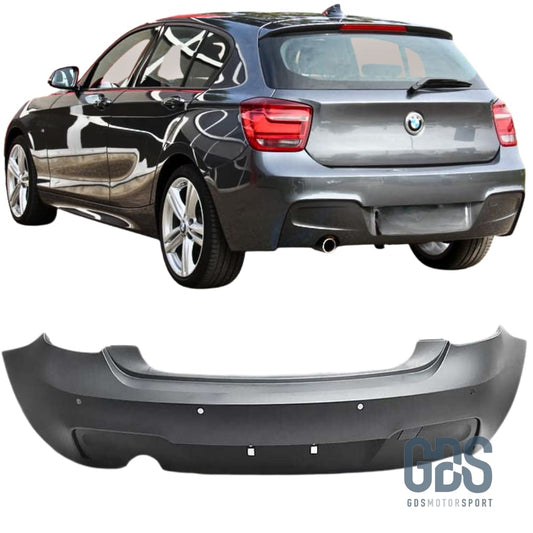 Pare choc arrière Pack M pour BMW F20/ F21 Phase 1 Sortie simple gauche Choc kit carrosserie GDS Motorsport