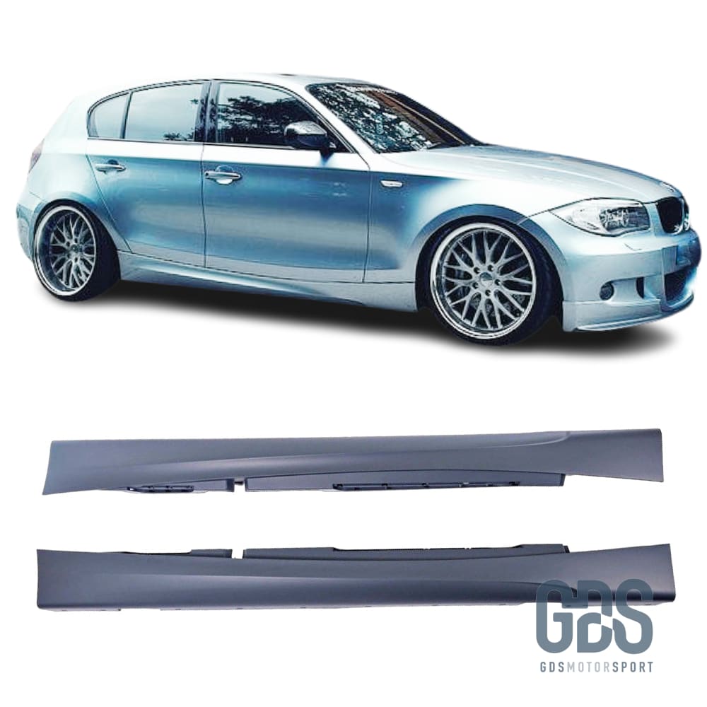 Bas de caisse Pack M pour BMW Serie 1 E87 5 portes Pare Choc kit carrosserie GDS Motorsport