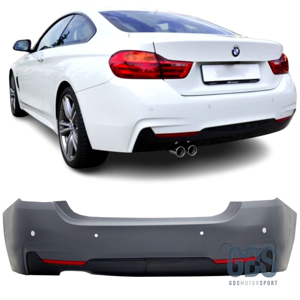 Pare choc arriere Pack M pour BMW F32 F33 Sortie double gauche Diffuseur d’origine Choc kit carrosserie GDS Motorsport