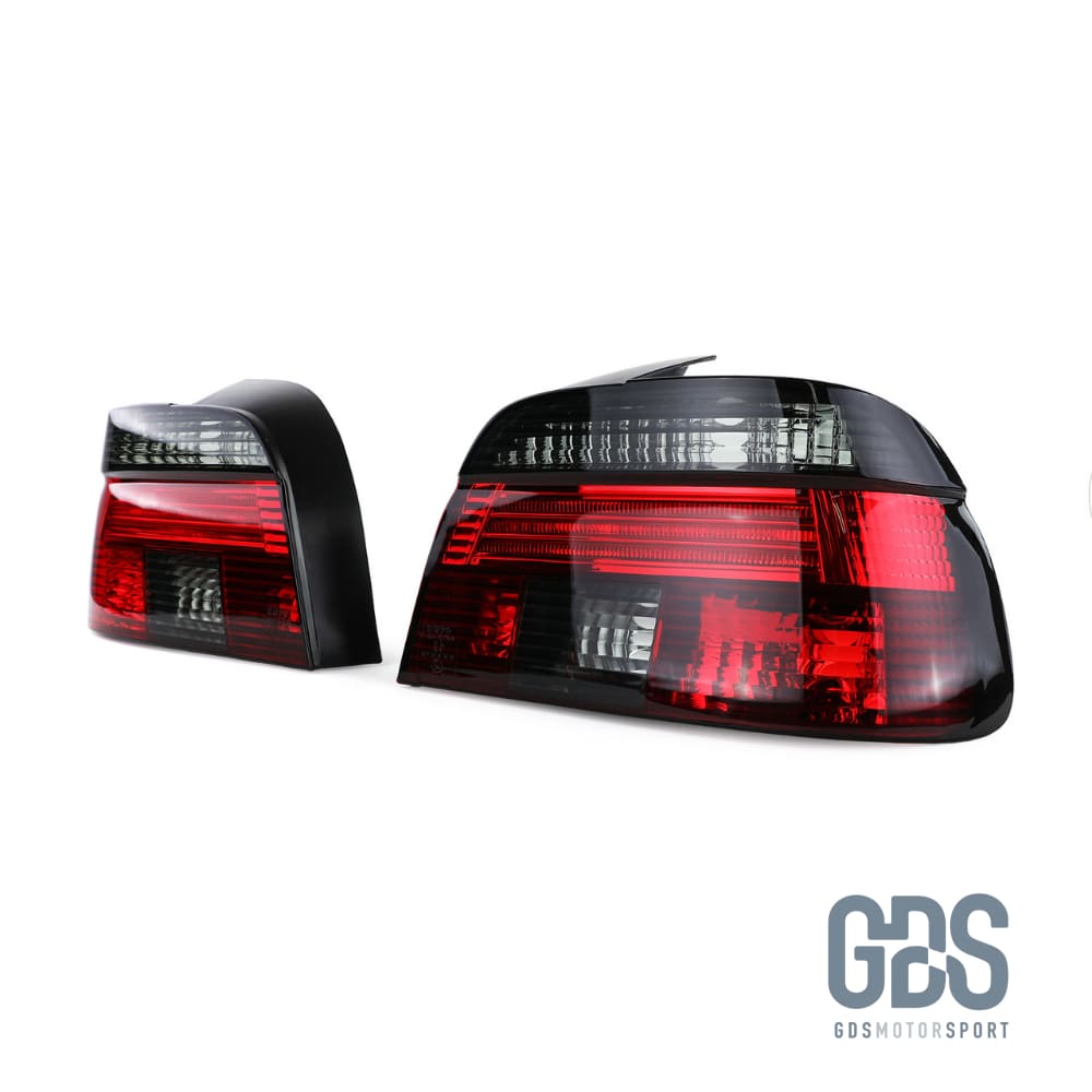 Feux arrières Look Phase 2 Cristal Fume Noir pour BMW E39 Berline 1995-2000 - PHARES FEUX - GDS Motorsport