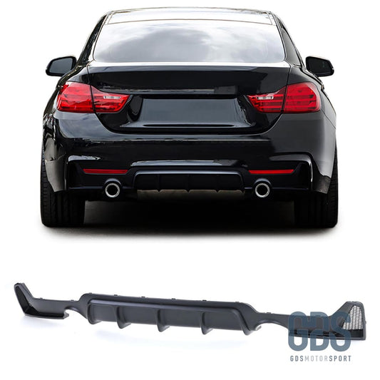 Diffuseur M performance pour BMW F32/ F33/ F36 Sortie gauche/droite 435 I/D 440i - Éléments de carrosserie - GDS Motorsport