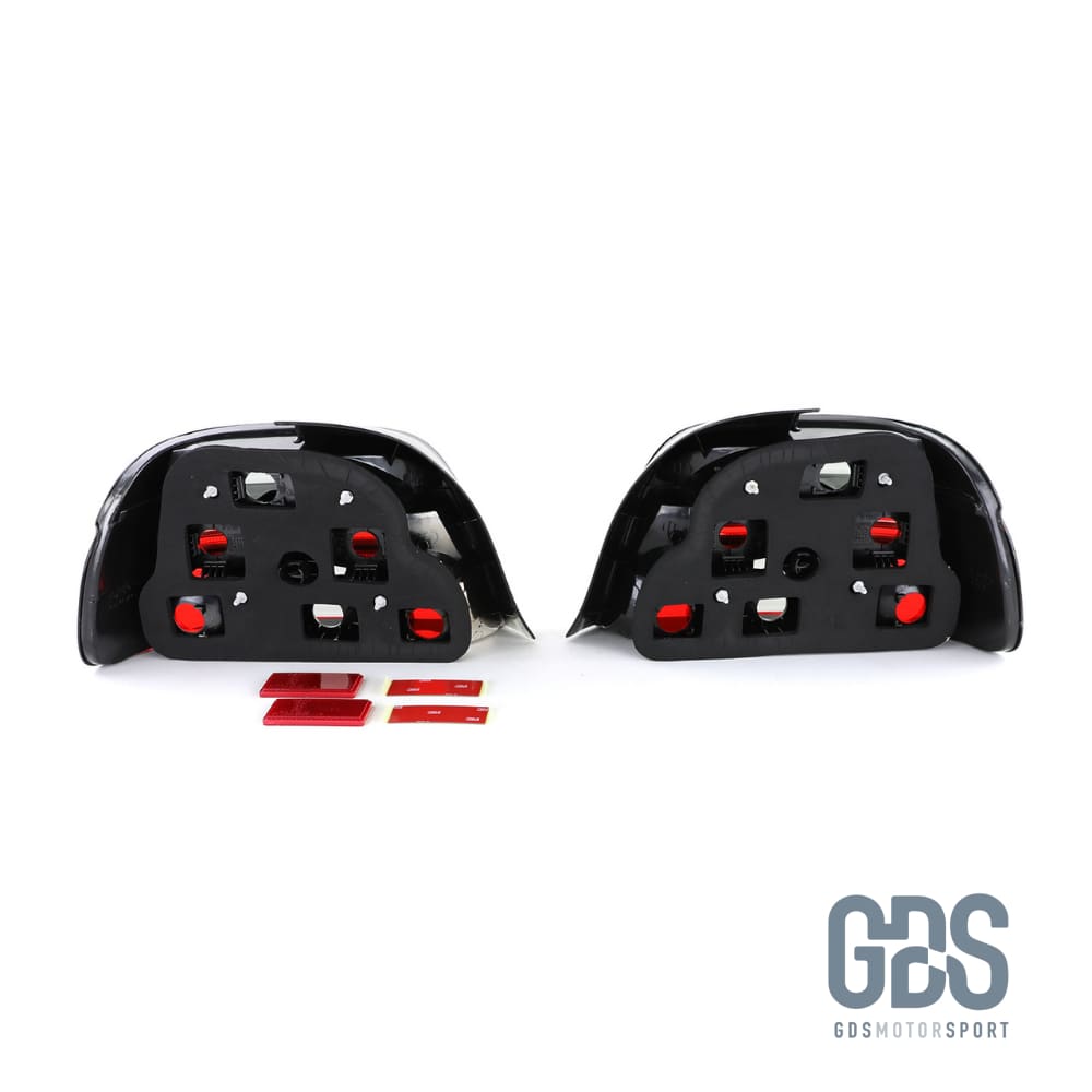 Feux arrières Look Phase 2 Cristal Fume Noir pour BMW E39 Berline 1995-2000 - PHARES FEUX - GDS Motorsport