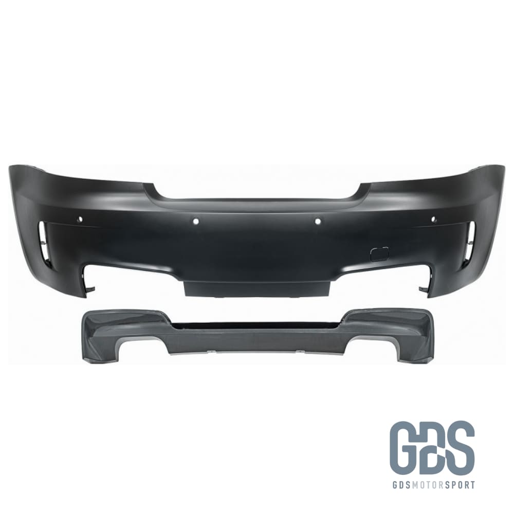 Pare choc arrière LOOK SERIE 1M pour BMW E82 E88 Coupe / Cabriolet Avec PDC Choc GDS Motorsport