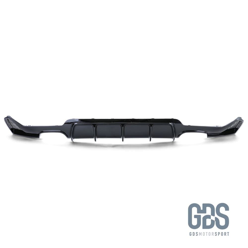 Diffuseur M performance Noir Brillant pour BMW F32/ F33/ F36 4 Sorties échappement - Éléments de carrosserie - GDS Motorsport