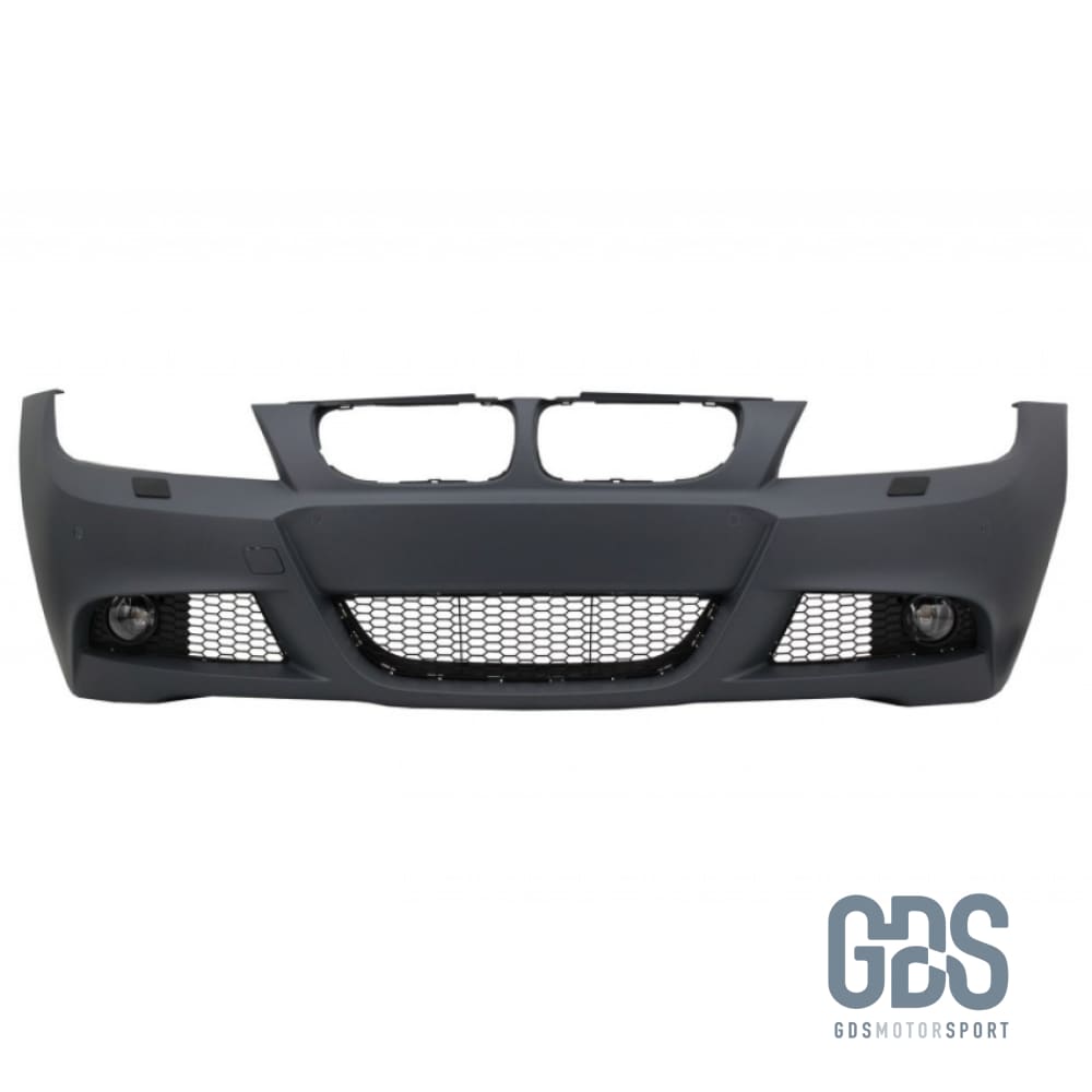 Pare choc avant BMW Pack M serie 3 E90/E91 LCI de 2009 a 2011 avec antibrouillards Sans PDC Choc GDS Motorsport