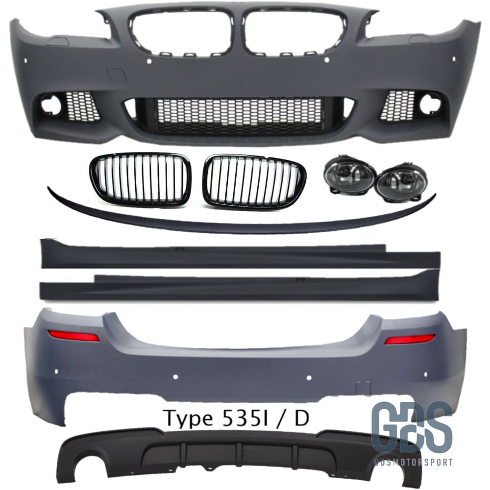 Pack M Complet pour BMW F10 Berline Phase 1 Performance Edition - style 535 I/d - Pare Choc kit carrosserie - GDS Motorsport