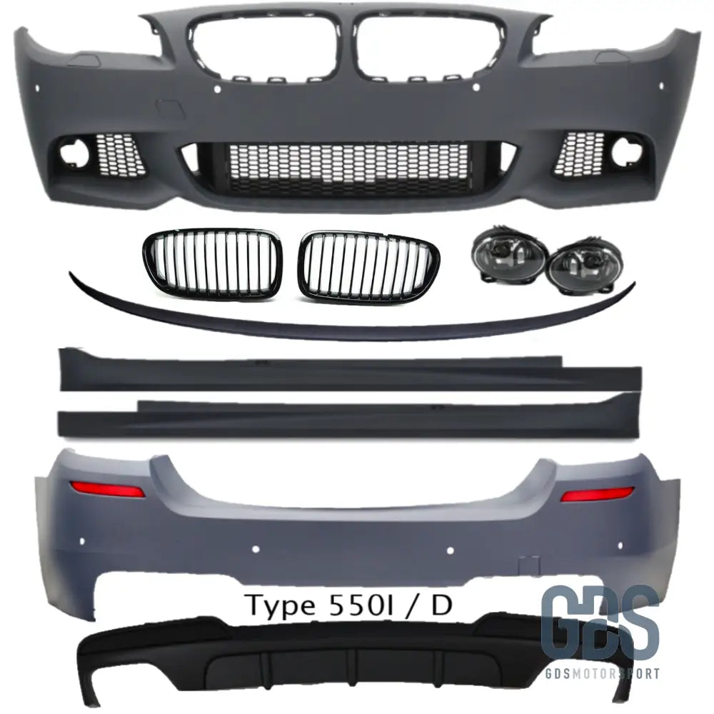 Pack M Complet pour BMW F10 Berline Phase 1 Performance Edition - style 550 i/d - Pare Choc kit carrosserie - GDS Motorsport