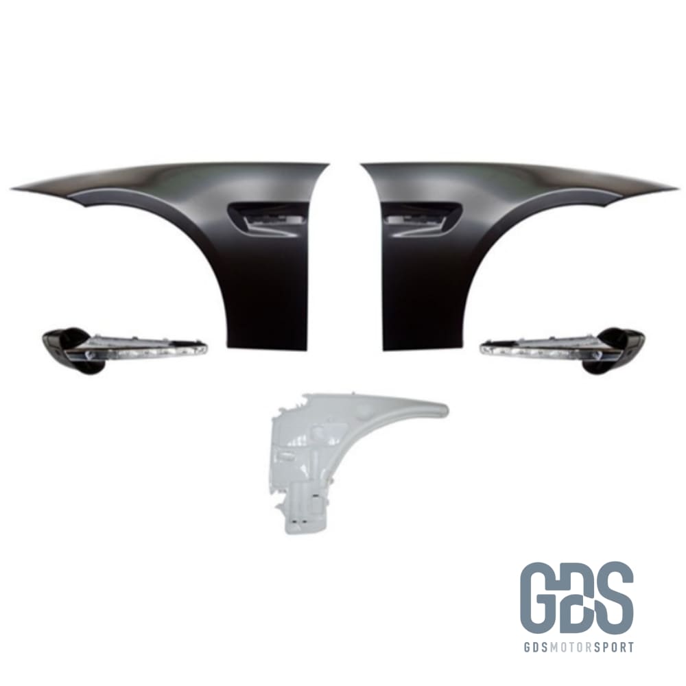 2 Ailes avants look M3 pour BMW Série 3 E90 / E91 Éléments de carrosserie GDS Motorsport