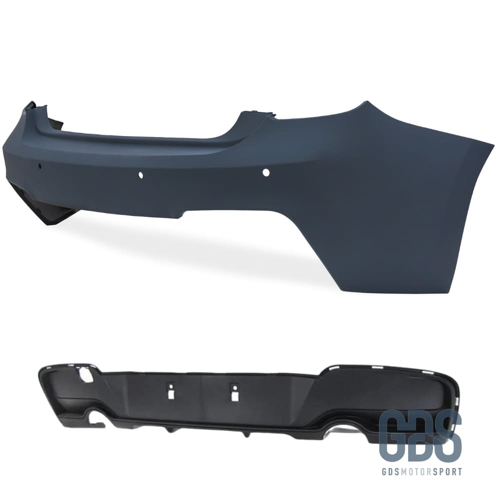 Pare choc arrière Pack M Performance pour BMW F20 F21 Ph1 look 135I Sortie gauche/ droite Choc kit carrosserie GDS Motorsport