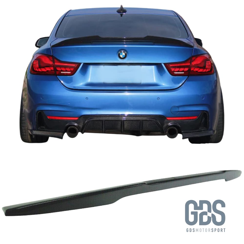 Aileron Becquet arriere Look M4 F82 M Performance pour BMW F32 Véritable Carbone - Pieces carbone - GDS Motorsport