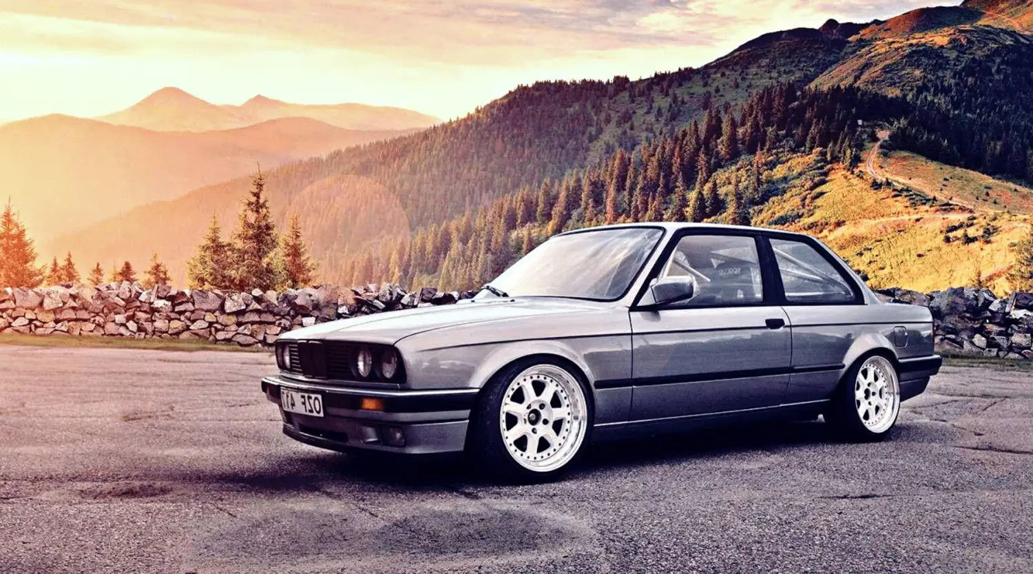 Pieces M performance carrosserie esthetique pour BMW E30 serie 3 M3 pare choc