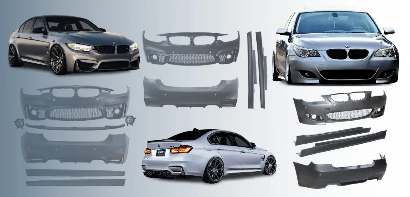 Kits carrosserie bmw look motorsport et type pack m ou performance