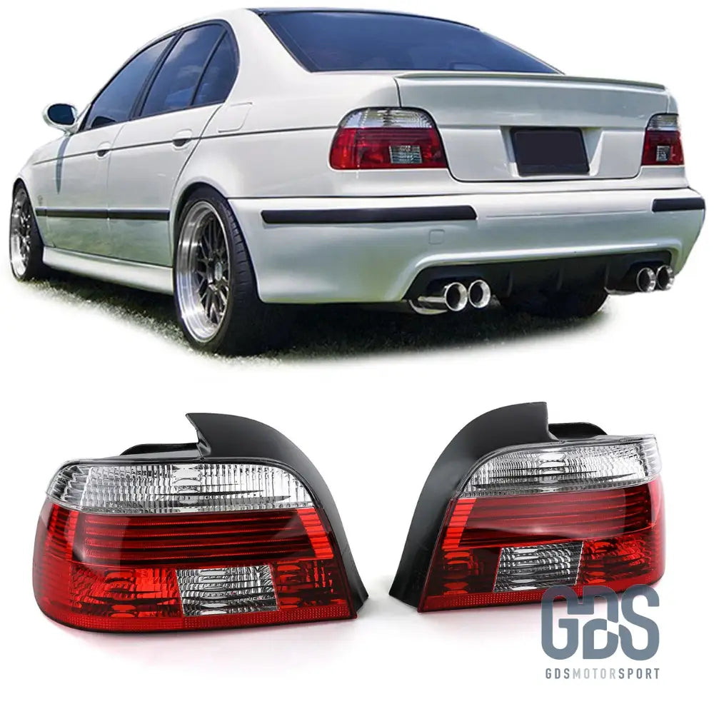 Feux arrières Look Phase 2 Cristal pour BMW E39 Berline 1 1995-2000 - PHARES FEUX - GDS Motorsport