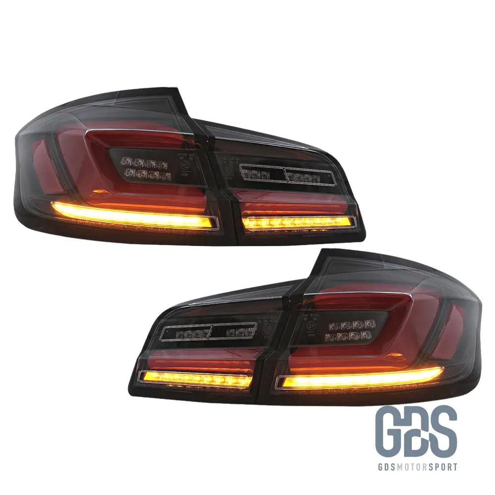 Feux arrières Look G20 Full LED pour BMW Série 5 F10 Fond Noir - Éclairage de véhicule - GDS Motorsport