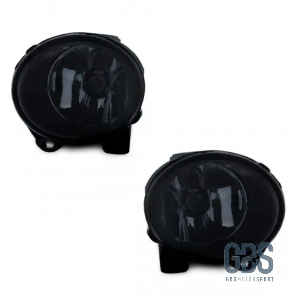 2 antibrouillards pour BMW Série E92 coupé E93 Cabriolet pare choc Pack M sport - Verre fumé noir - PHARES FEUX - GDS Motorsport
