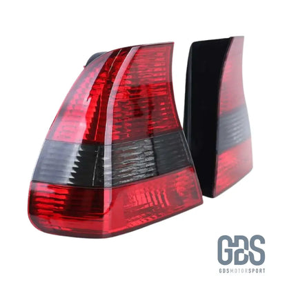 Feux arrières Rouge Blanc Fumé Noir pour BMW E46 Compact 2001 à 2005 - PHARES FEUX - GDS Motorsport
