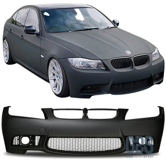 Pare choc avant Look M3 BMW serie 3 E90 / E91 de 2009 a 2011 Phase 2 LCI avec Antibrouillards - Sans PDC - Choc - GDS Motorsport