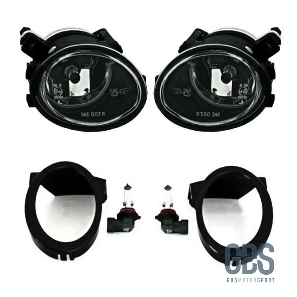 Paire phares antibrouillard BMW E46 Pack M2 / M3 - Cristal Blanc - PHARES FEUX - GDS Motorsport