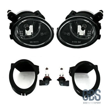 Paire phares antibrouillard BMW E46 Pack M2 / M3 - Cristal Blanc - PHARES FEUX - GDS Motorsport