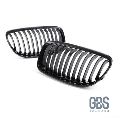 2 Grilles de calandre NOIR BRILLANT BMW série 3 E90 / E91 PH2 LCI 2008 a 2012 Berline / Touring - Calandres - GDS Motorsport