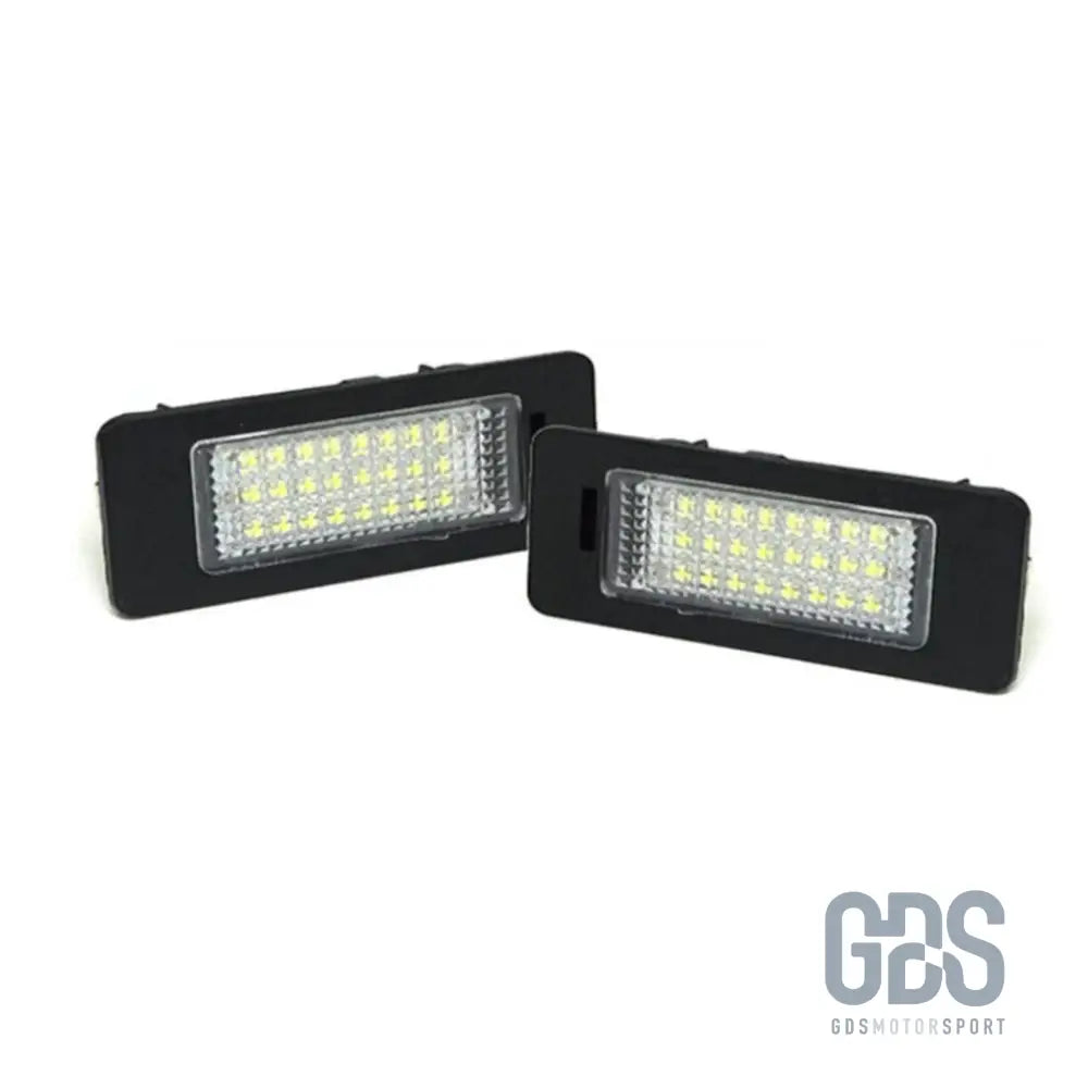 2 modules éclairage de plaque d’immatriculation 24 led’s bmw - led immatriculation