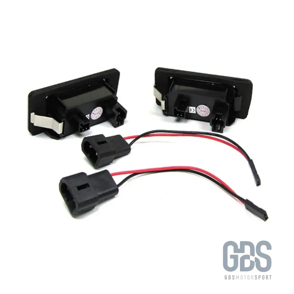 2 modules éclairage de plaque d’immatriculation 24 led’s bmw - led immatriculation