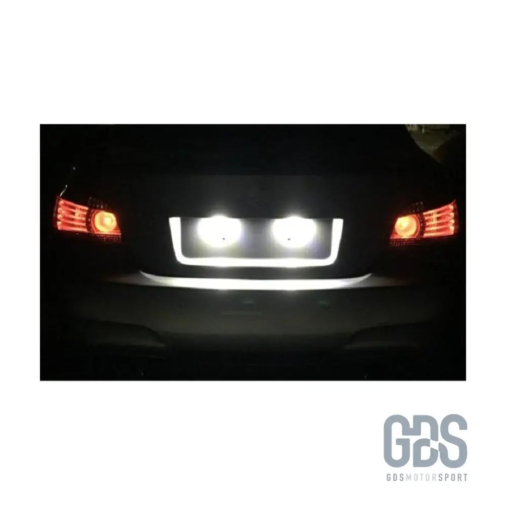 2 modules éclairage de plaque d’immatriculation 24 led’s bmw - led immatriculation