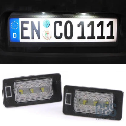 2 modules led éclairage de plaque d’immatriculation bmw technologie csp - led immatriculation