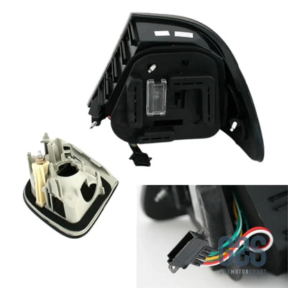 Feux arrière Full LED Rouge Fumé Noir pour BMW E46 Coupé de 1999 à 2006 - PHARES FEUX - GDS Motorsport