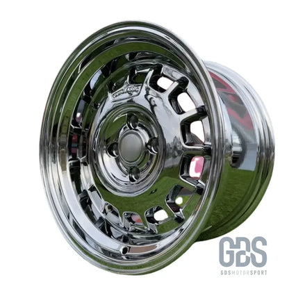 4 jantes classic steel type 2 black chrome bmw r15’’ x 8’’ et20 - jantes et pneus
