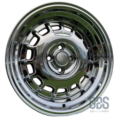 4 jantes classic steel type 2 black chrome bmw r15’’ x 8’’ et20 - jantes et pneus
