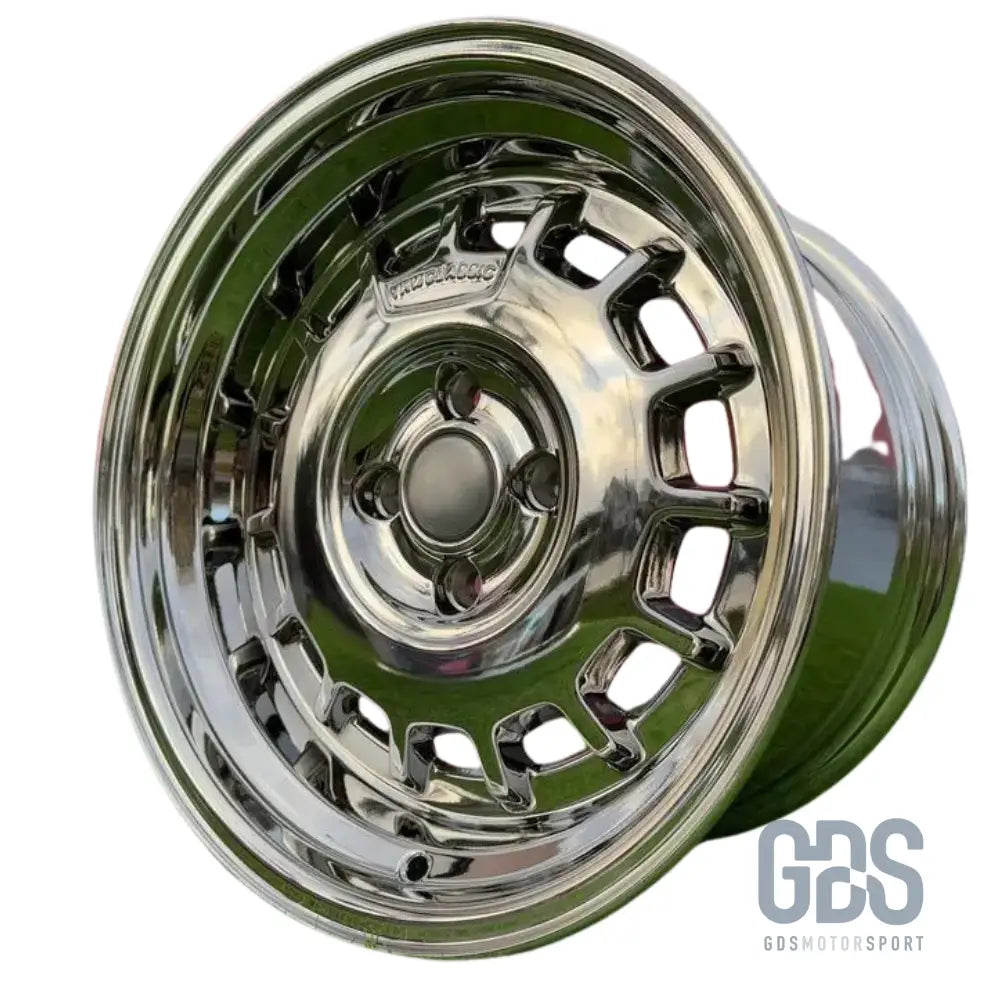 4 jantes classic steel type 2 chrome bmw r15’’ x 8’’ et20 - jantes et pneus
