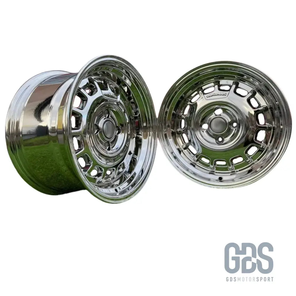 4 jantes classic steel type 2 chrome bmw r15’’ x 8’’ et20 - jantes et pneus