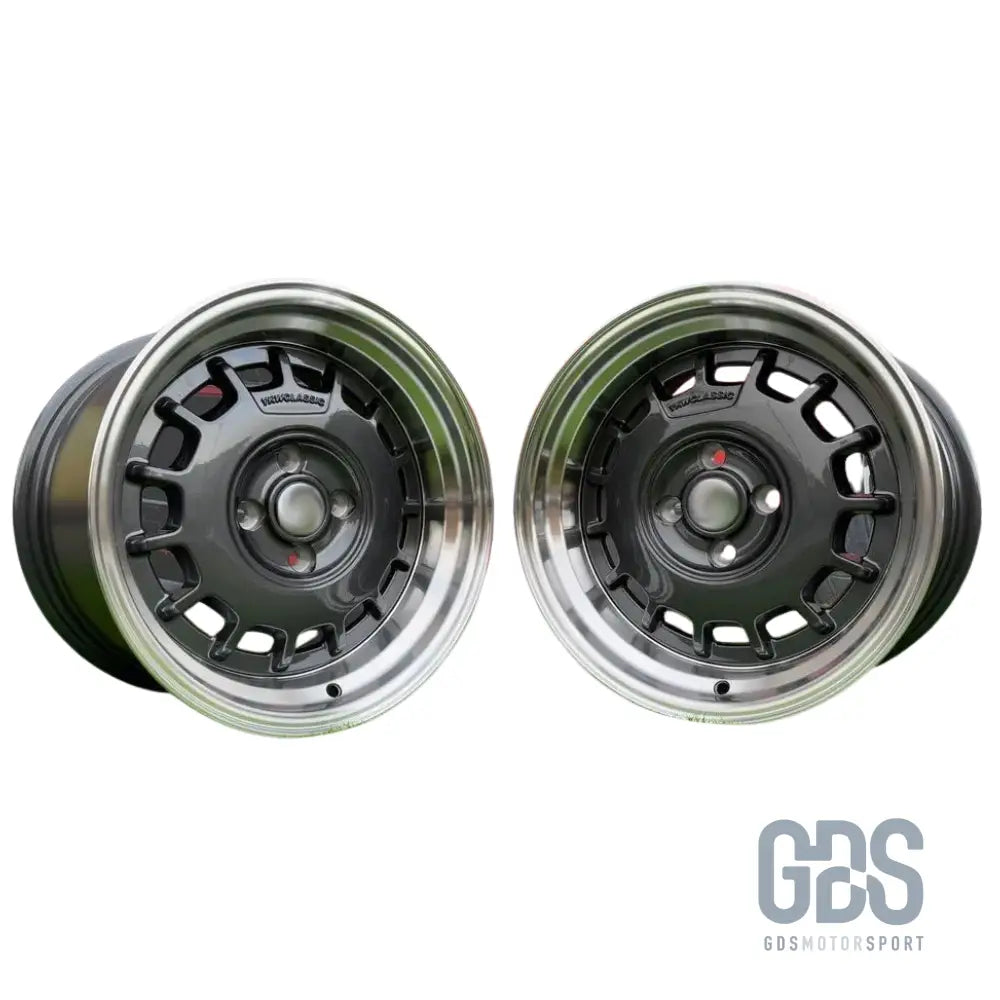 4 jantes classic steel type 2 gris métallique bmw r15’’ x 8’’ et20 - jantes et pneus